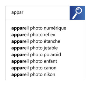 recherche prédictive